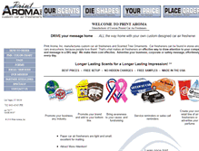 Tablet Screenshot of printaroma.com
